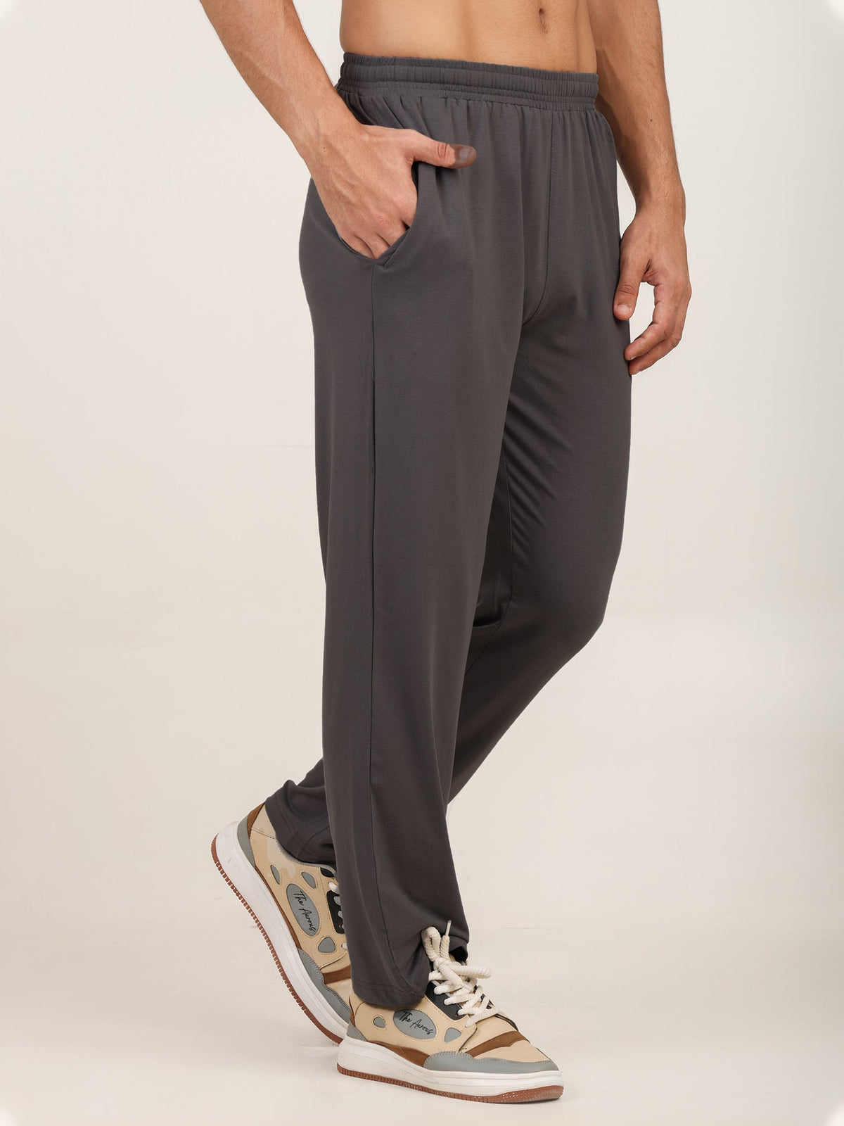 Naturefab Men’s Organic Bamboo Pajama Ash Gray