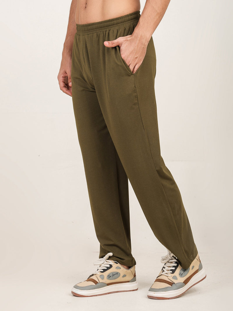 Naturefab Men’s Organic Bamboo Pajama Moss Green-2