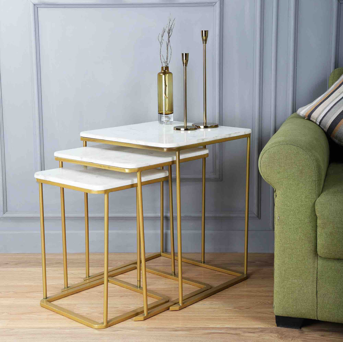 Cascade Nesting Table Set of 3
