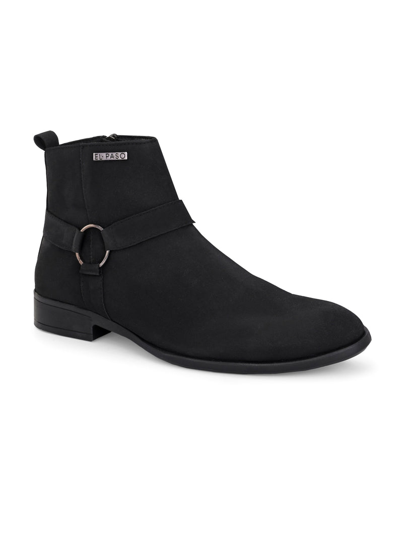 El Paso Men Faux Leather Casual Chelsea Boots-1