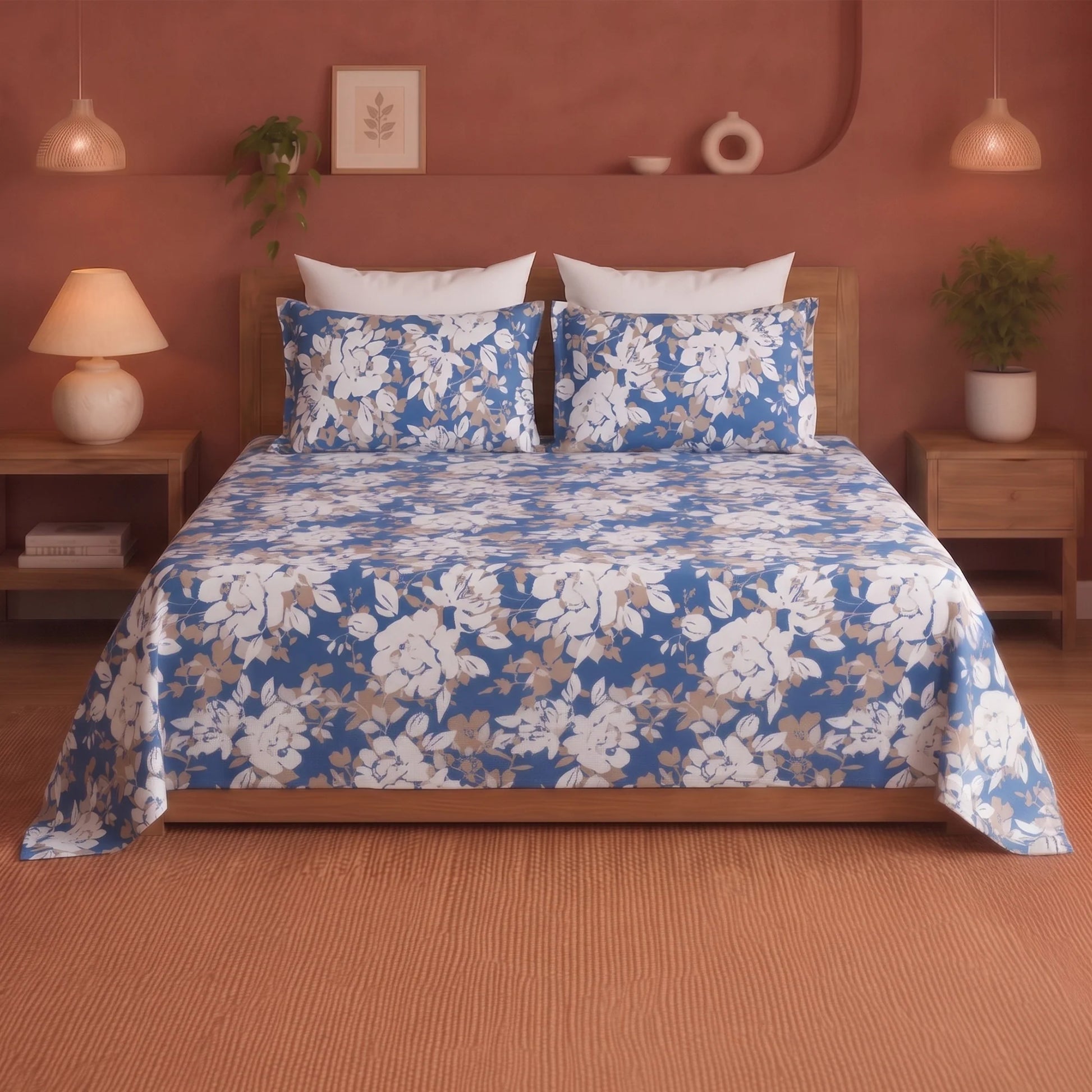Imprimer Blossom Haze - Bedsheet-1