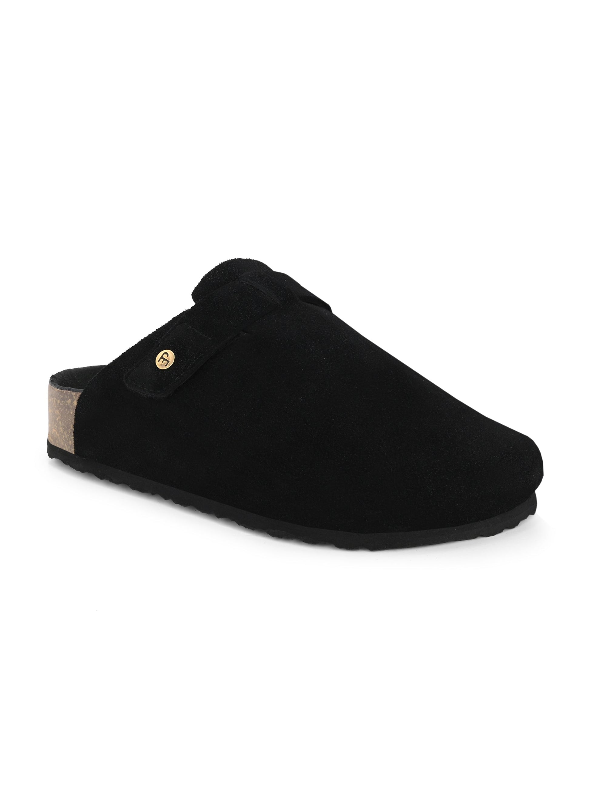 Black Women Slip On Casual Sandals for comfortable and classy look