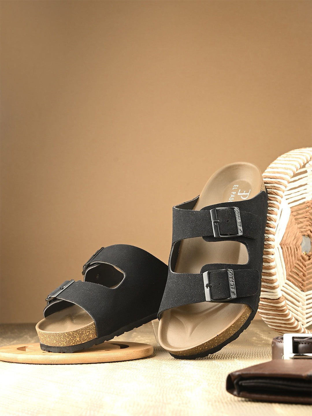 El Paso Men Slip-On Comfort Sandals-7