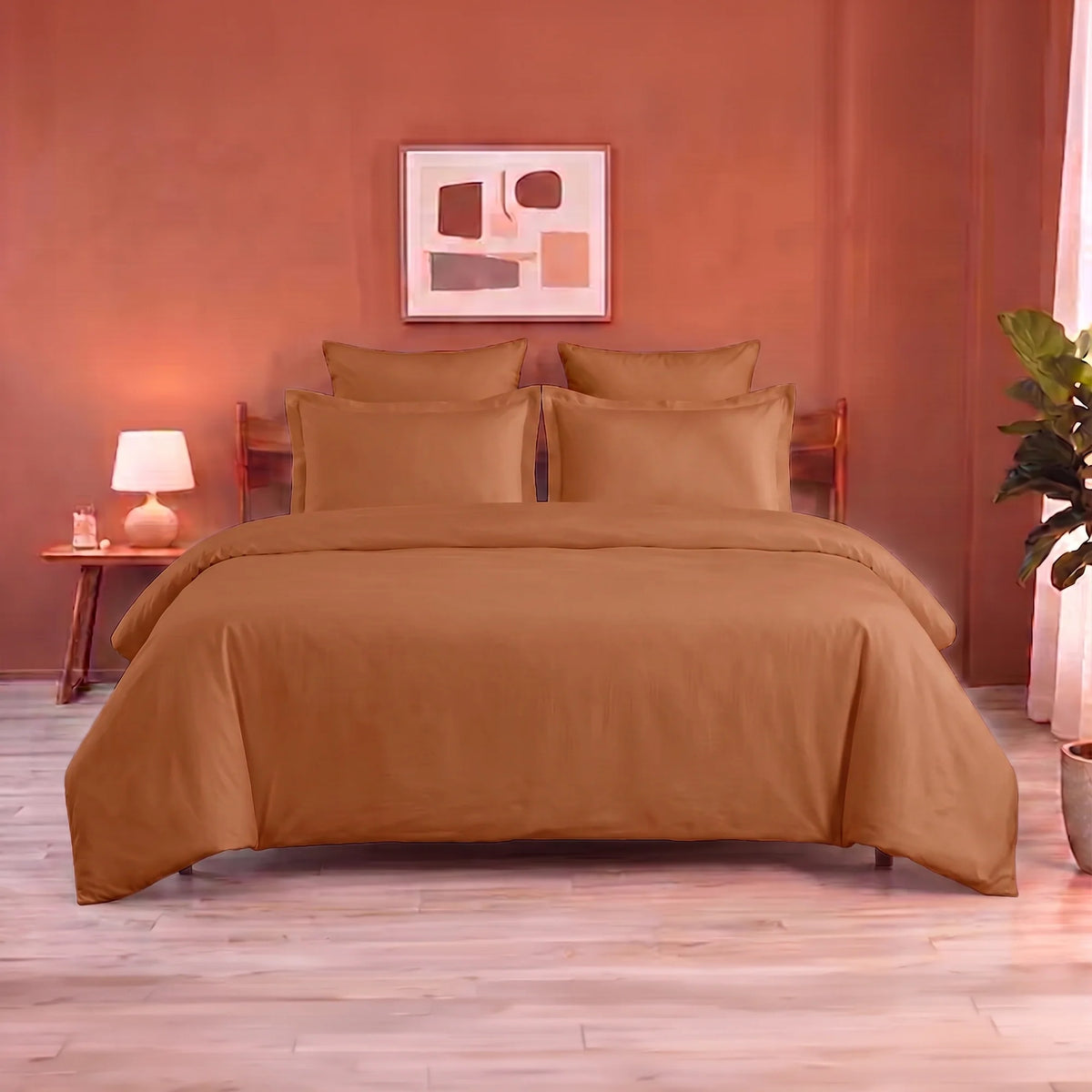 Fort Mellow - Solid Duvet Cover (Taupe)