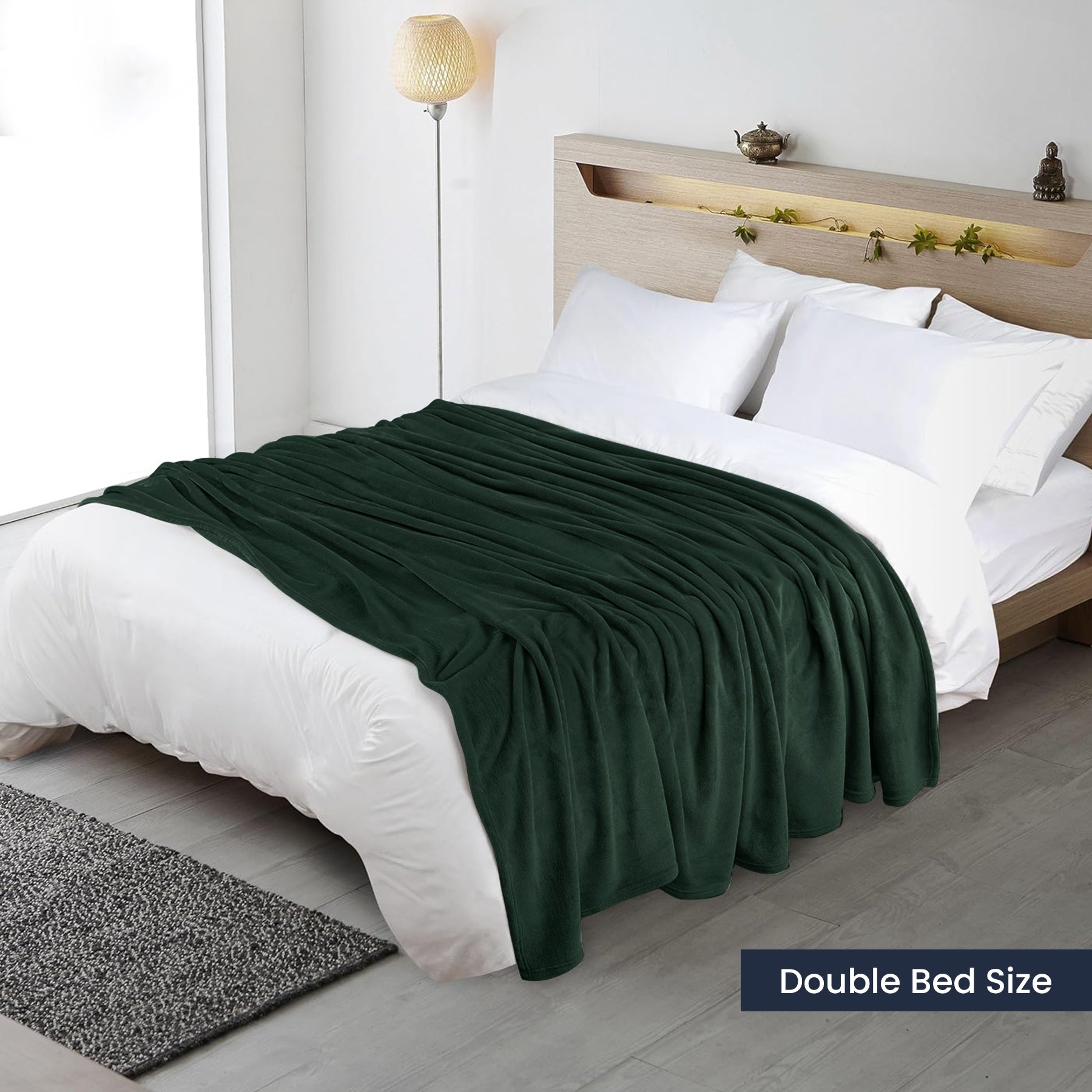 Fort Mellow - Plush Blanket (Green)-4