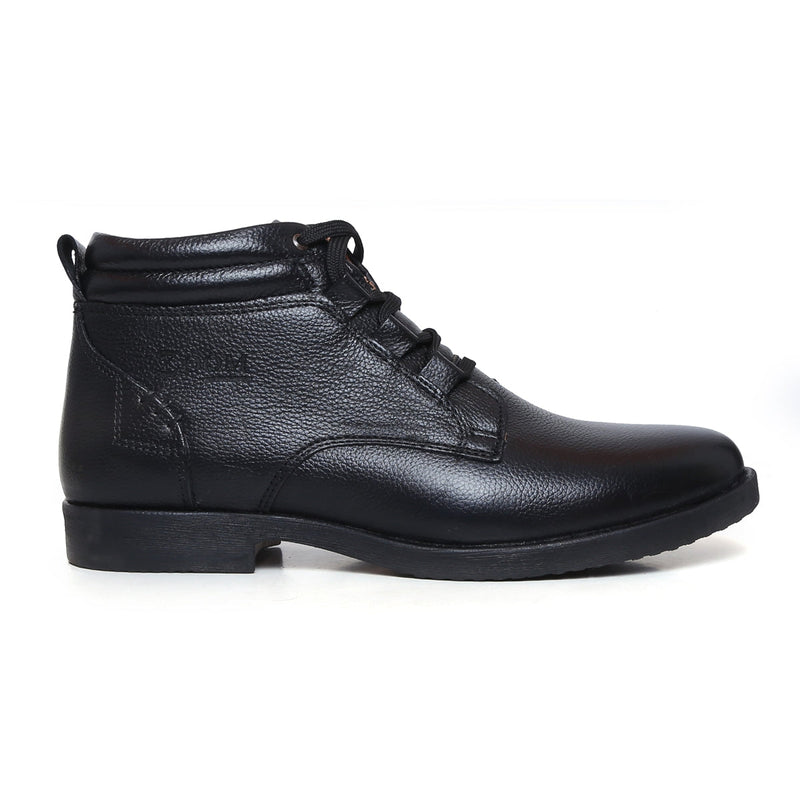 Men's High Ankle Leather Boots – D-3571 | Zoom Shoes