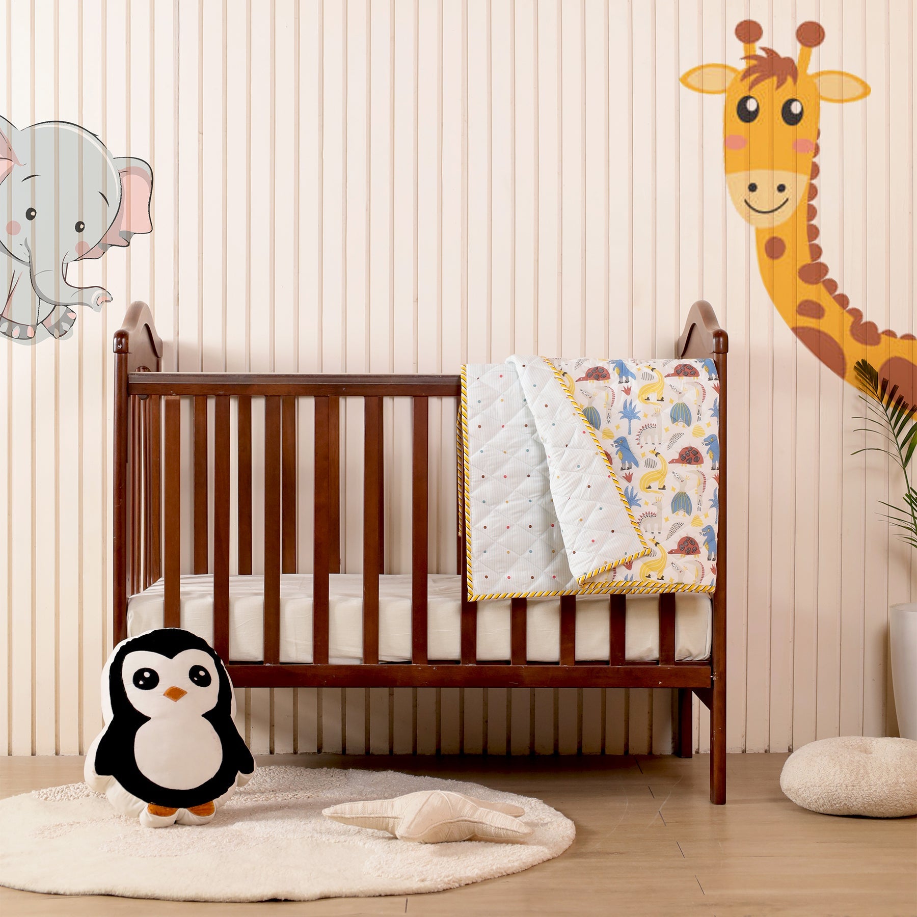 Imprimer Dino Adventure - Printed Baby Blanket-1
