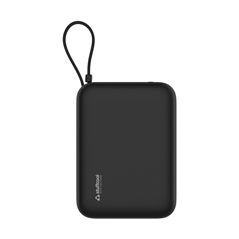 Maverick Mini 20,000mAh Powerbank with 20W Built-in Lightning & Type-C Cables