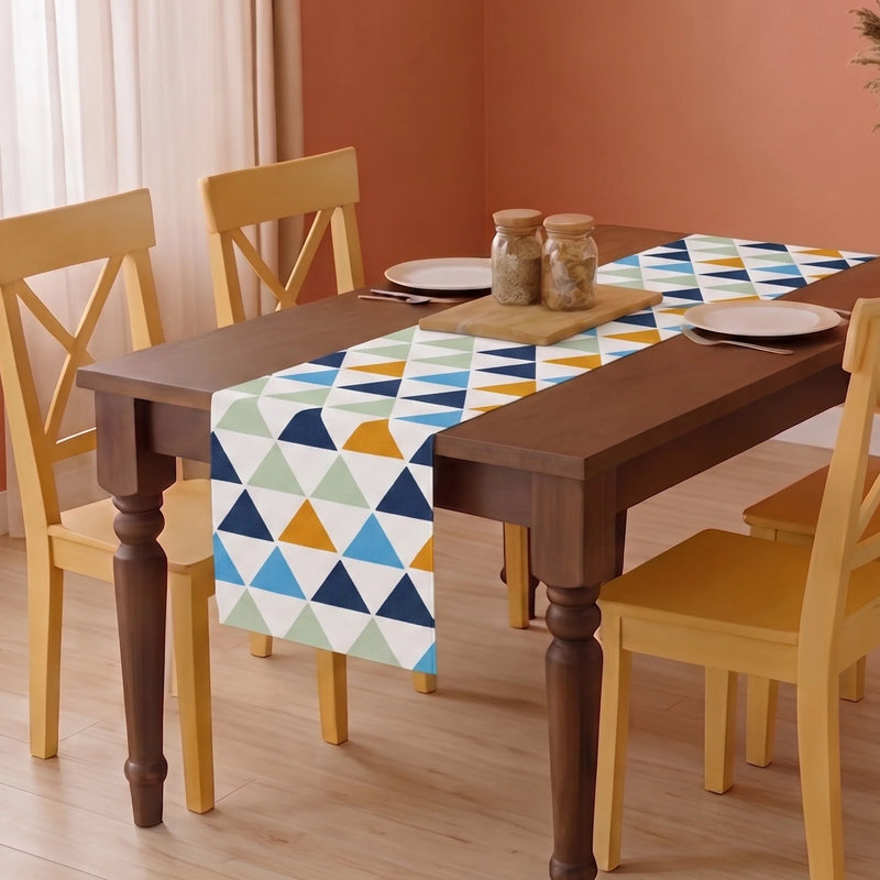 Imprimer Diamond - Printed Table Runner (Multicolor)-1