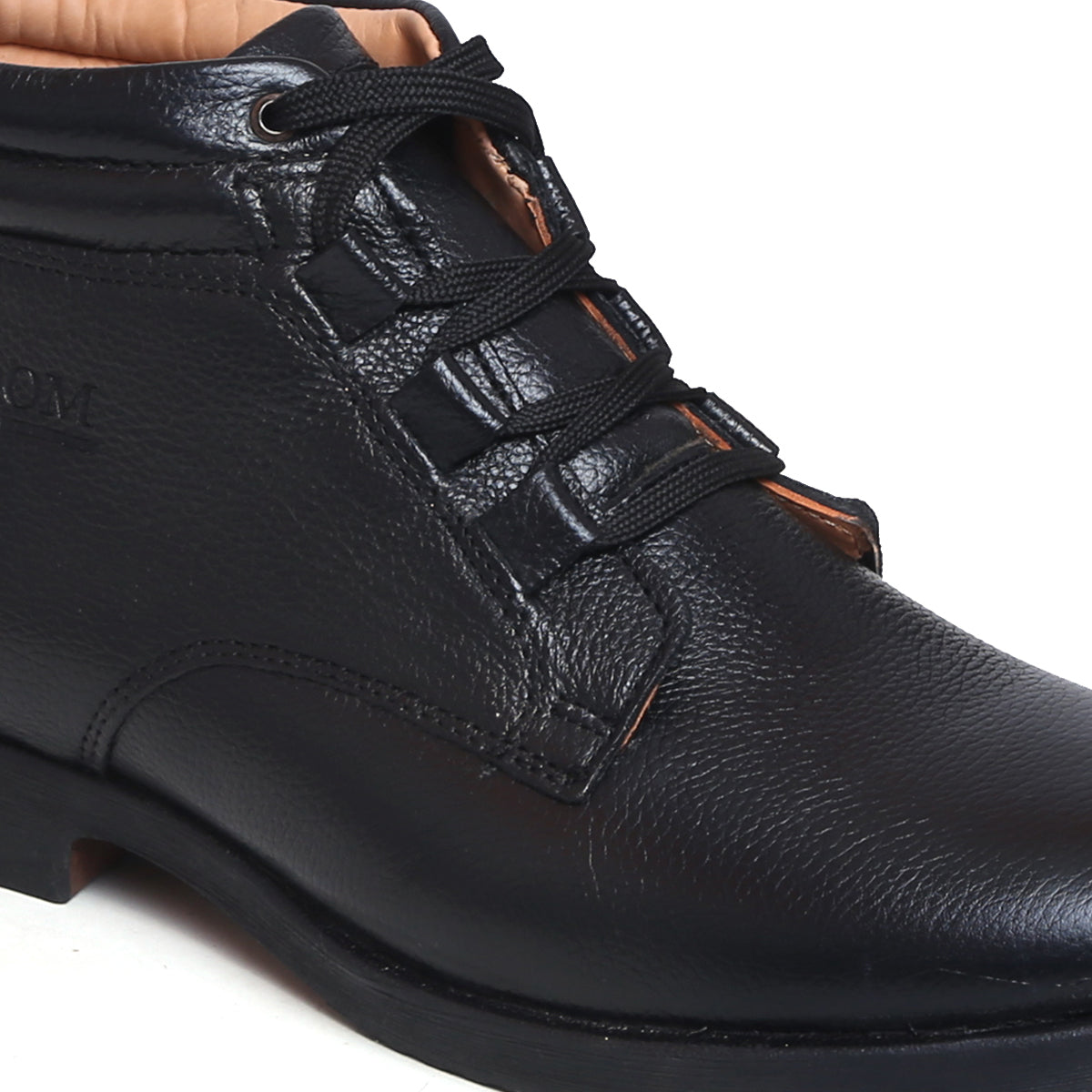 Men's High Ankle Leather Boots – D-3571 | Zoom Shoes