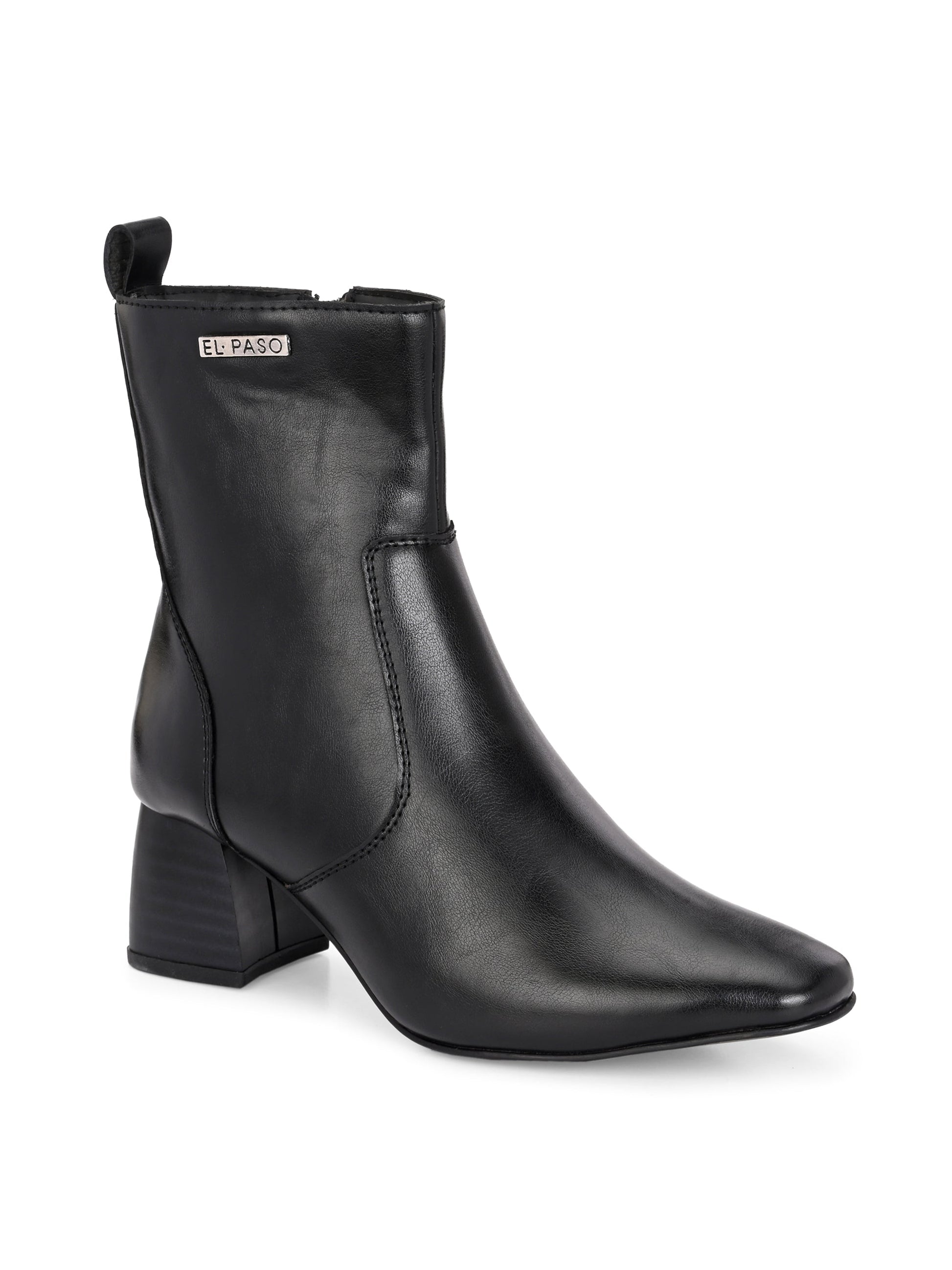 El Paso Women Faux Leather Casual Chelsea Boots-1