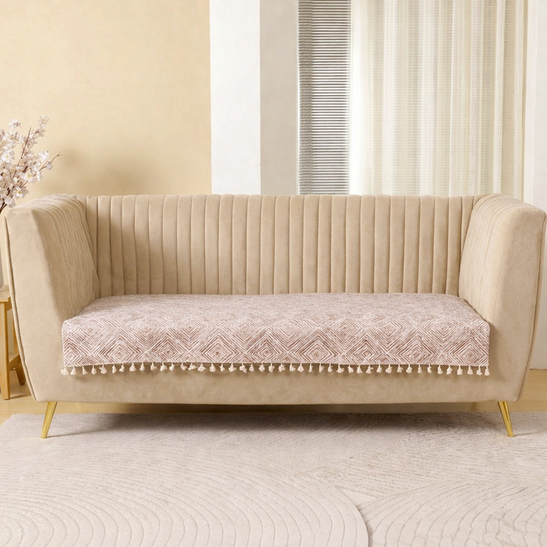 Tribal Lattice - Printed Sofa Cover-4