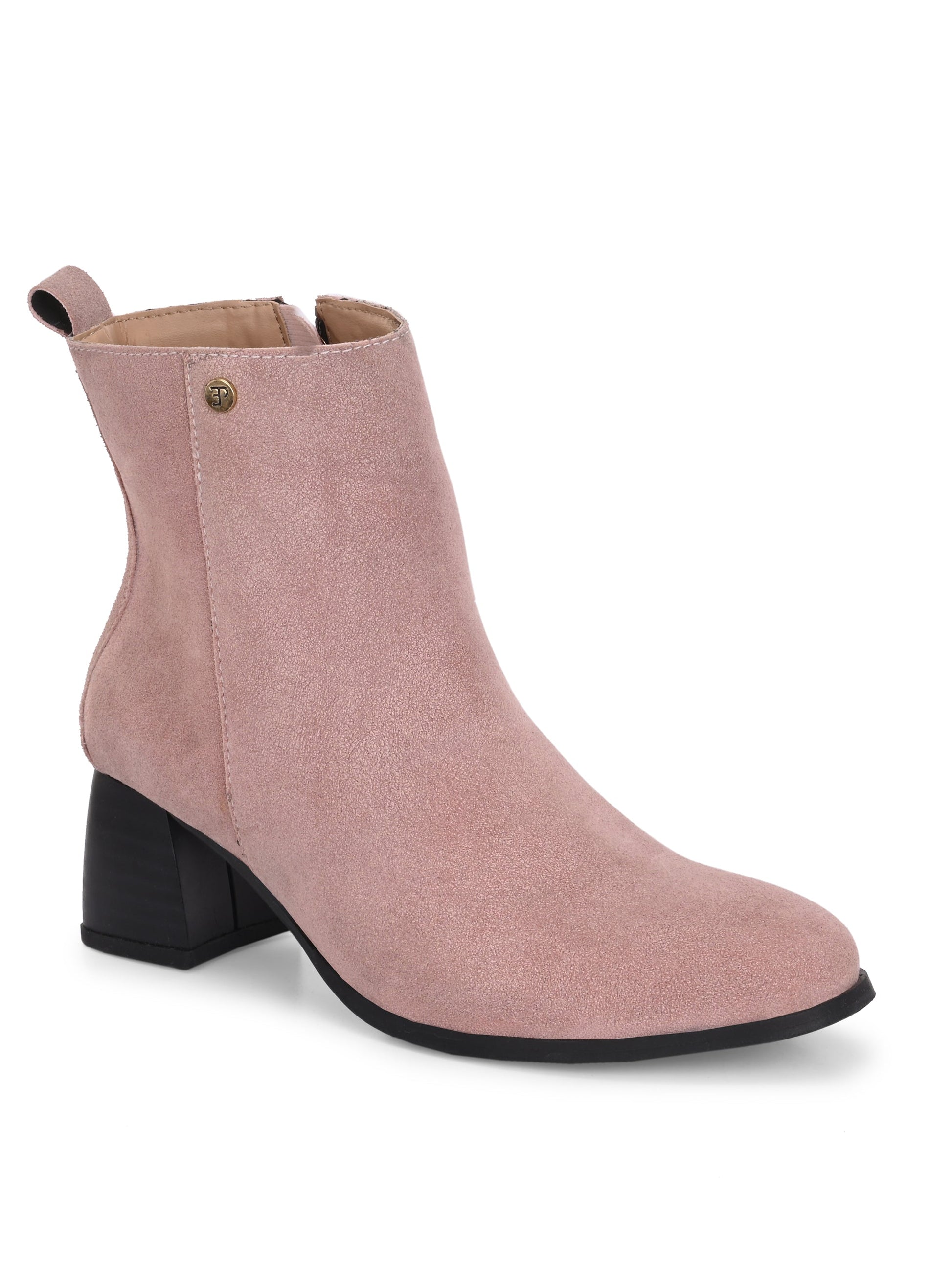 El Paso Women Faux Leather Casual Chelsea Boots-10