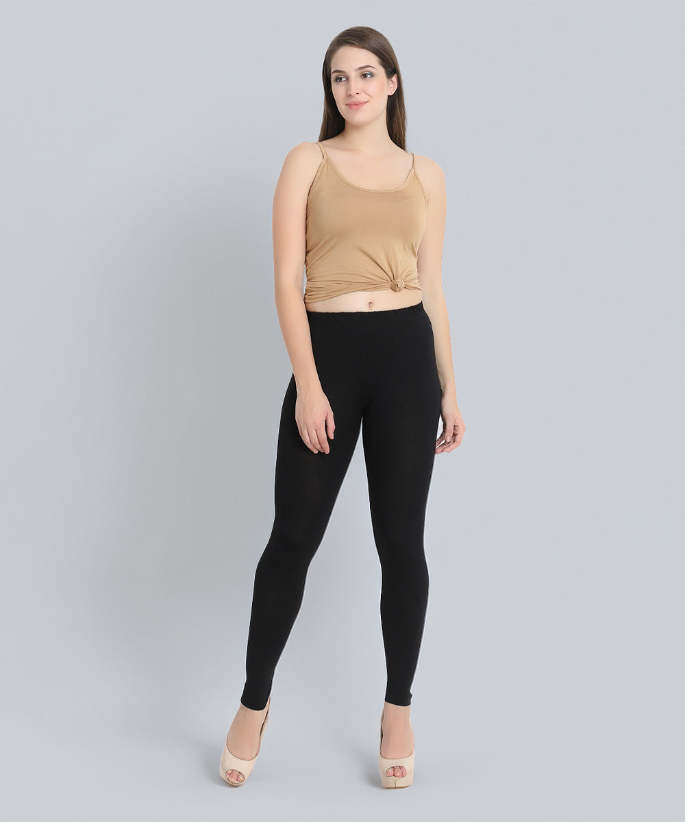 Naturefab Women's Organic Bamboo Legging Black-6