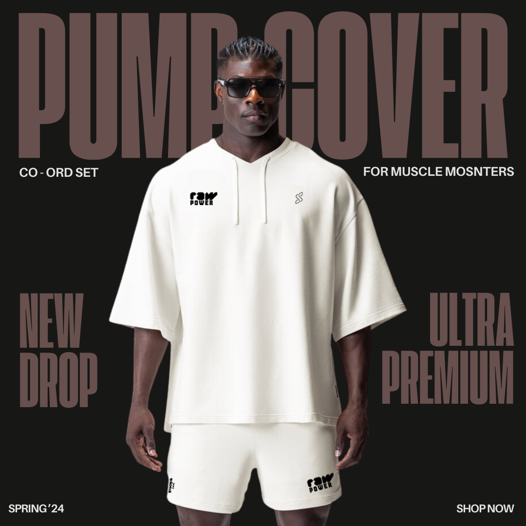 Raw Power - Off White - Co-ord Set