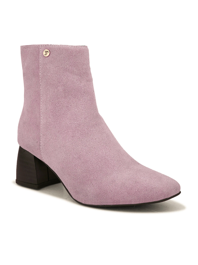 EL PASO Women Blue Faux Leather Casual Chelsea Boots-8