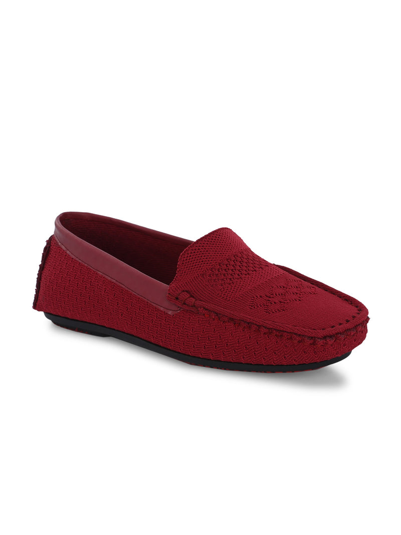 EL PASO Women Faux Leather Casual Slip On Loafers-9