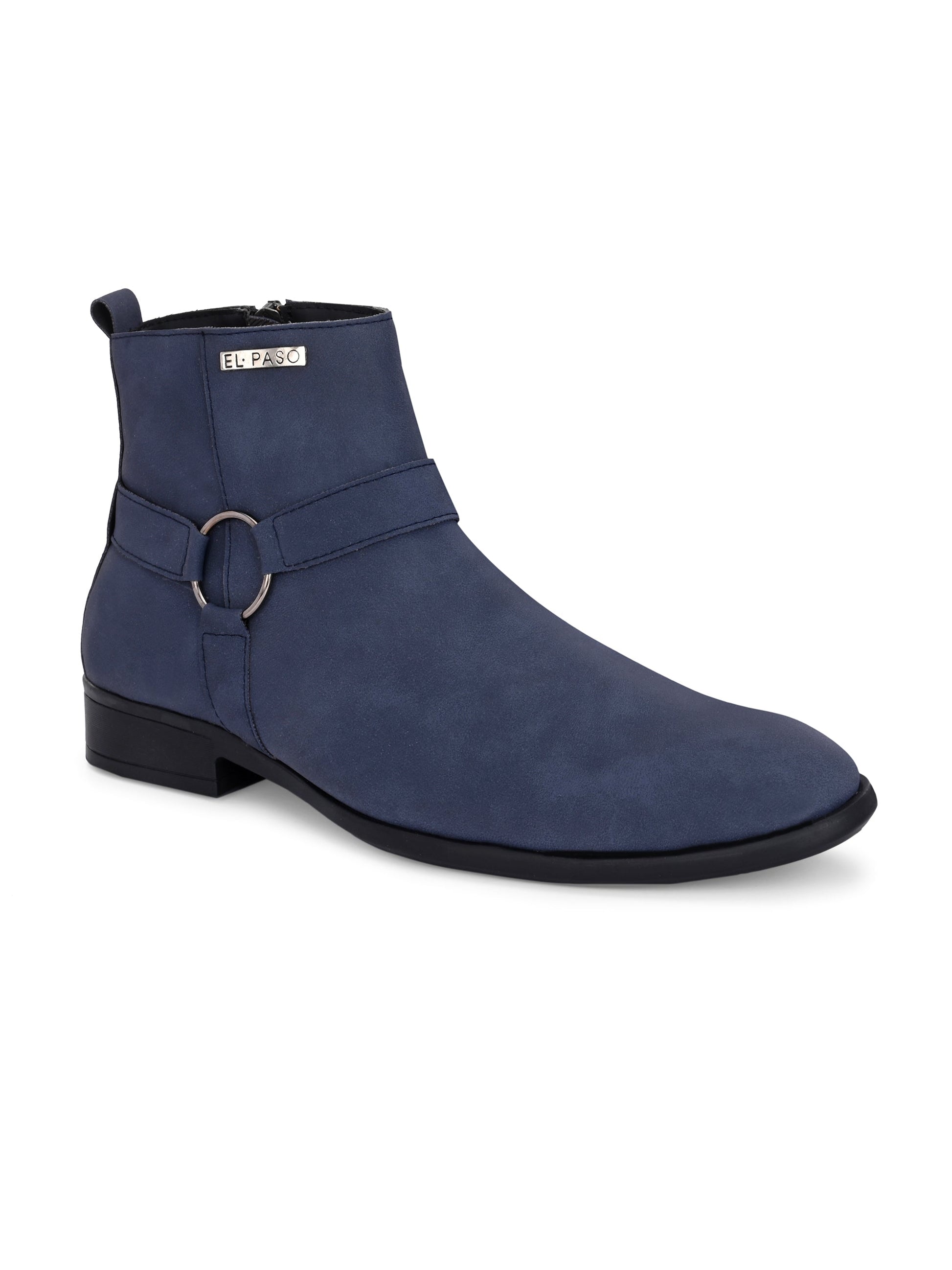 El Paso Men Faux Leather Casual Chelsea Boots-10