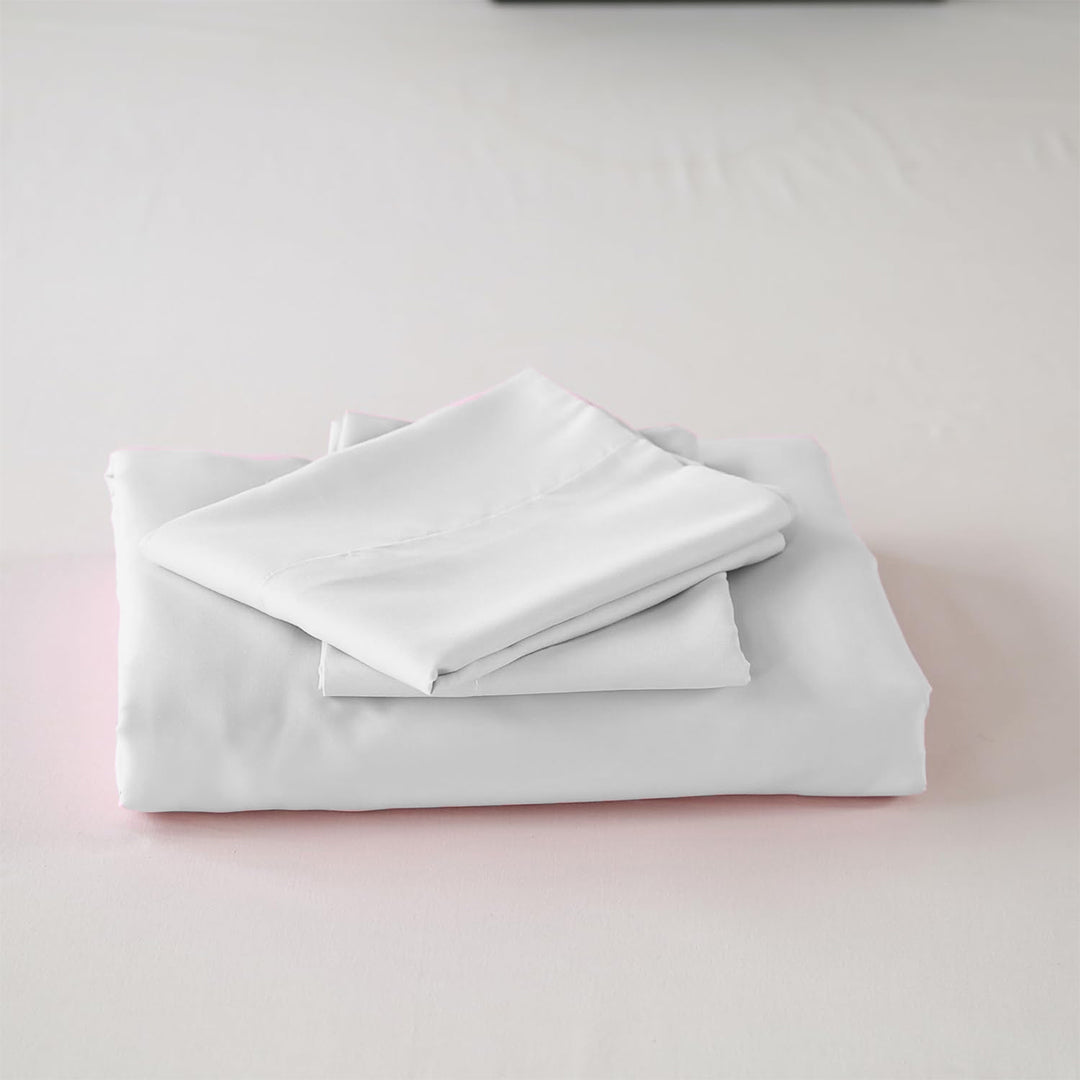 Fort Mellow - Solid Duvet Cover (White)-6