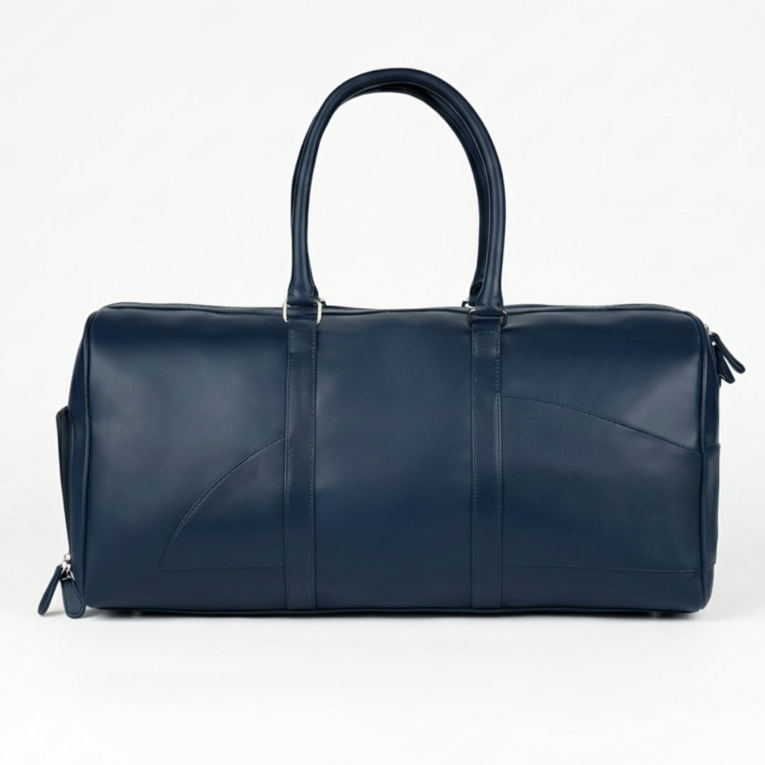 Iconic Blue Duffle Bag-1