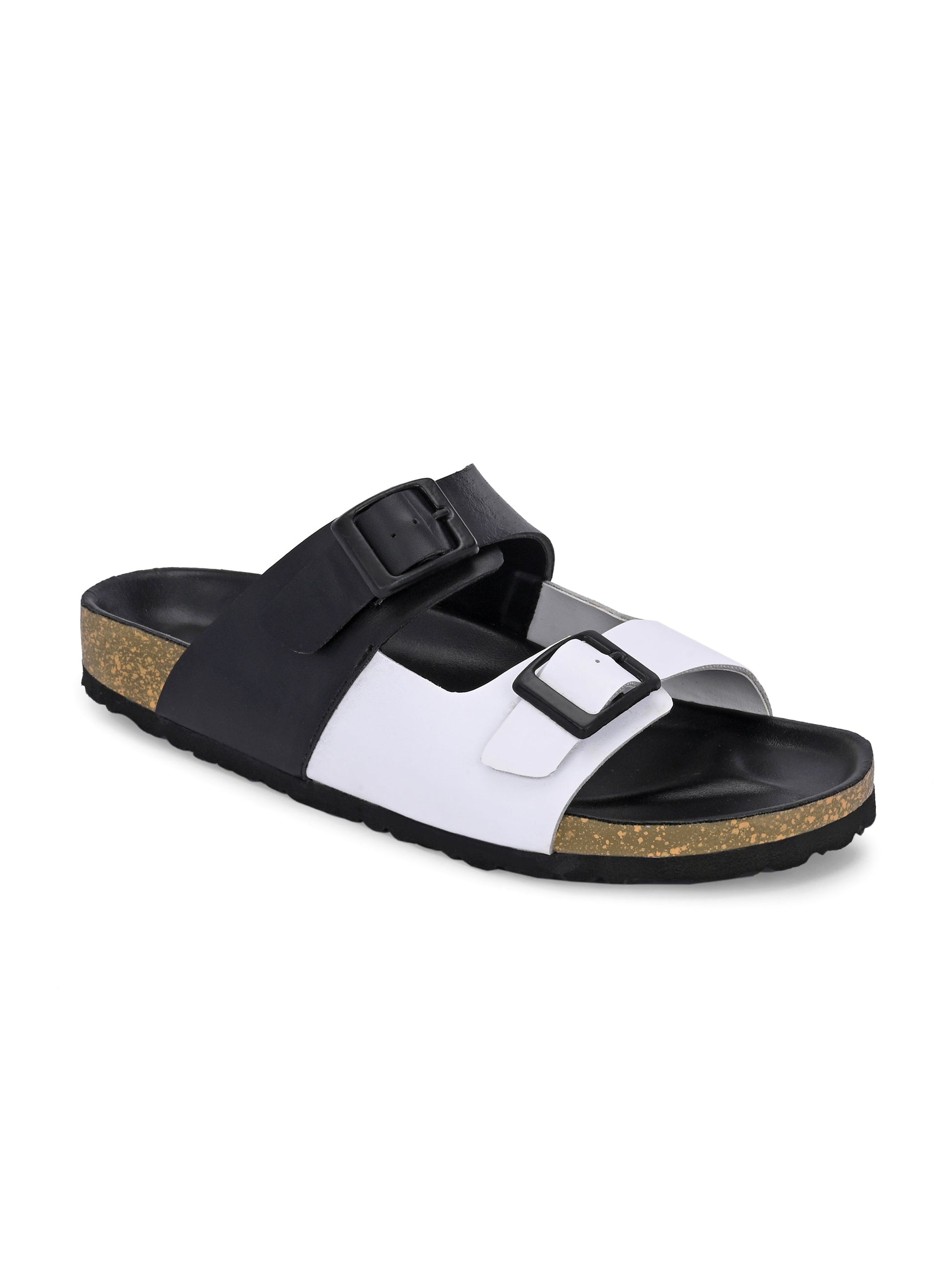 Elegant Sandstone Leather Slip-On Sandal-44