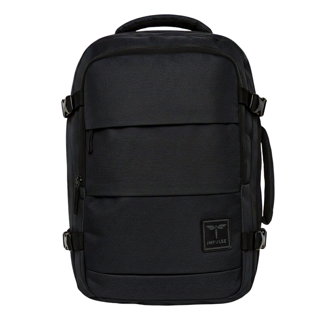 Commuter Black backpack-1