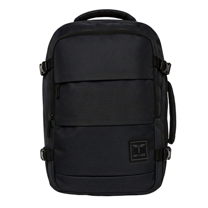 Commuter Black backpack-1