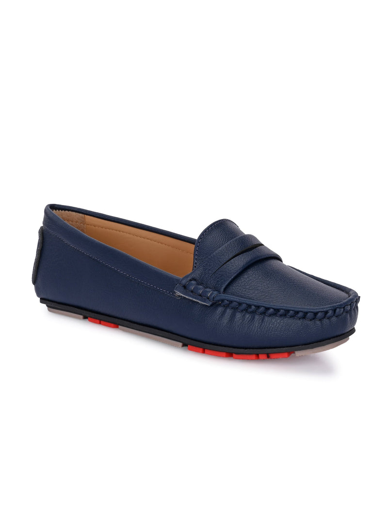 El PASO Square Toe Lightweight Loafers For Women-1