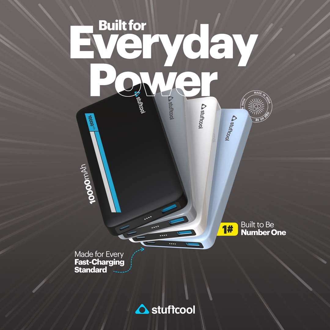 1# 22.5W 10000mAh Powerbank with 20W PD Type-C Fast Charging