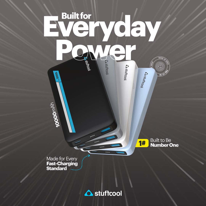 1# 22.5W 10000mAh Powerbank with 20W PD Type-C Fast Charging