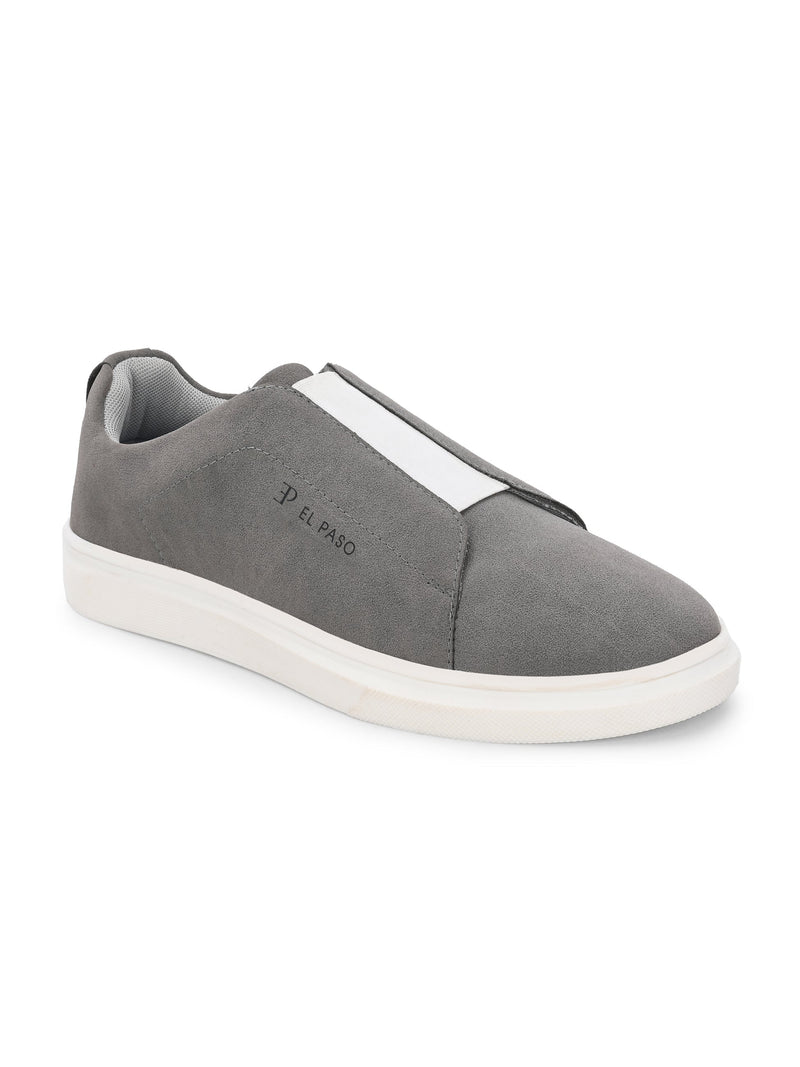 El PASO Men Round Toe Comfort Insole Lightweight Slip-On Sneakers - EP5204-10