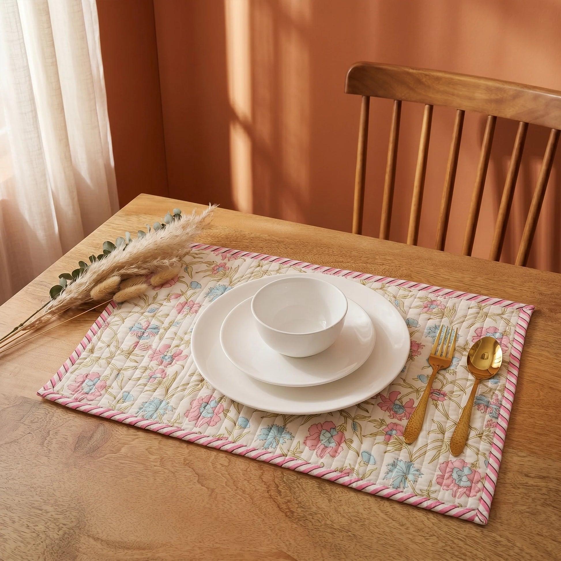 Fairy Vine Handblock Traymats-1