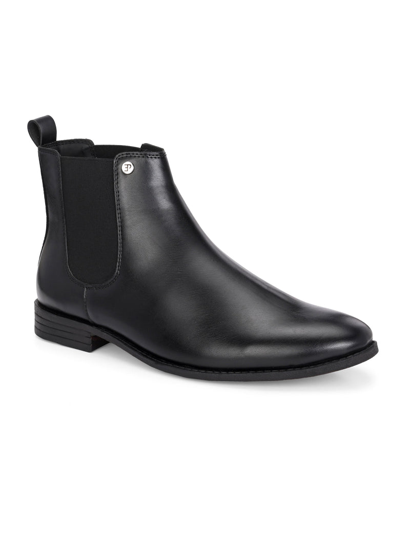 El Paso Men Faux Leather Casual Chelsea Boots-1