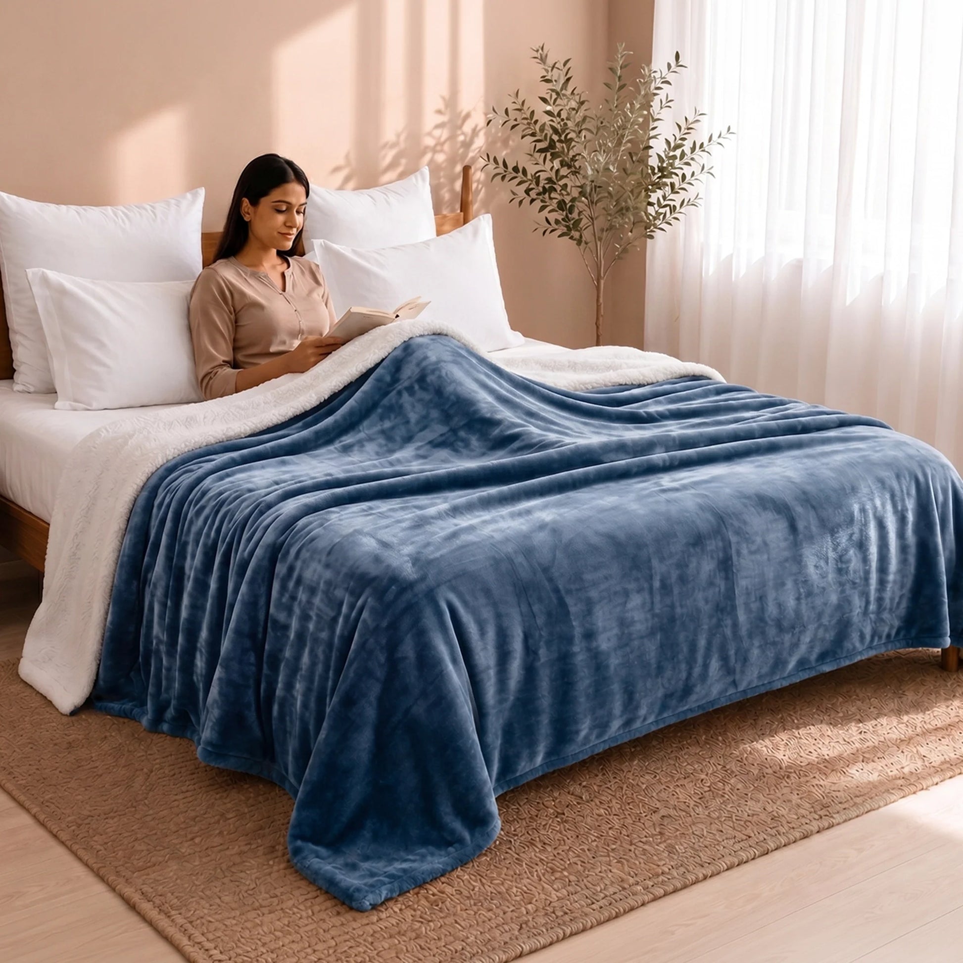Fort Mellow - Sherpa Blanket-1