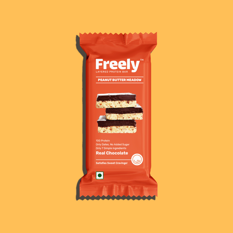 Peanut Butter Meadow Layered Protein Bar
