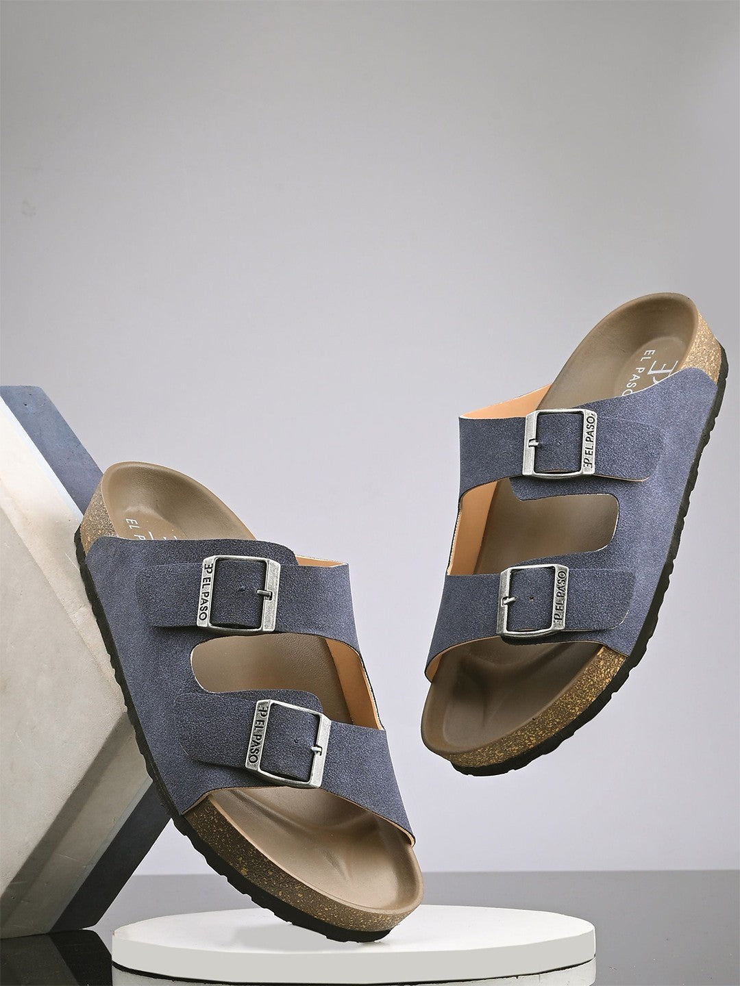 El Paso Men Slip-On Comfort Sandals-14