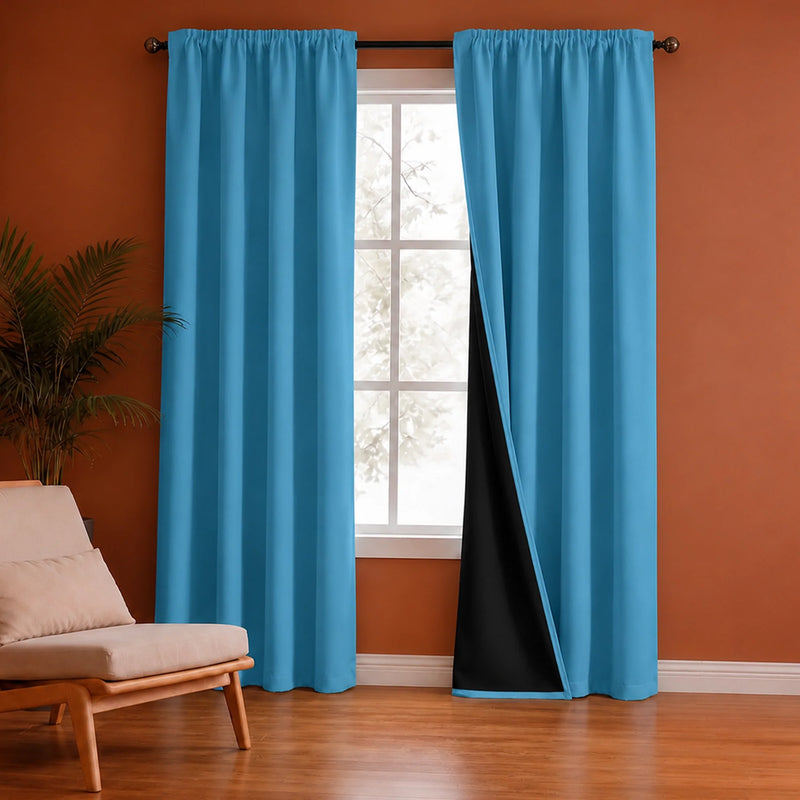 Fort Essential - Black Backing Blackout Curtain-1
