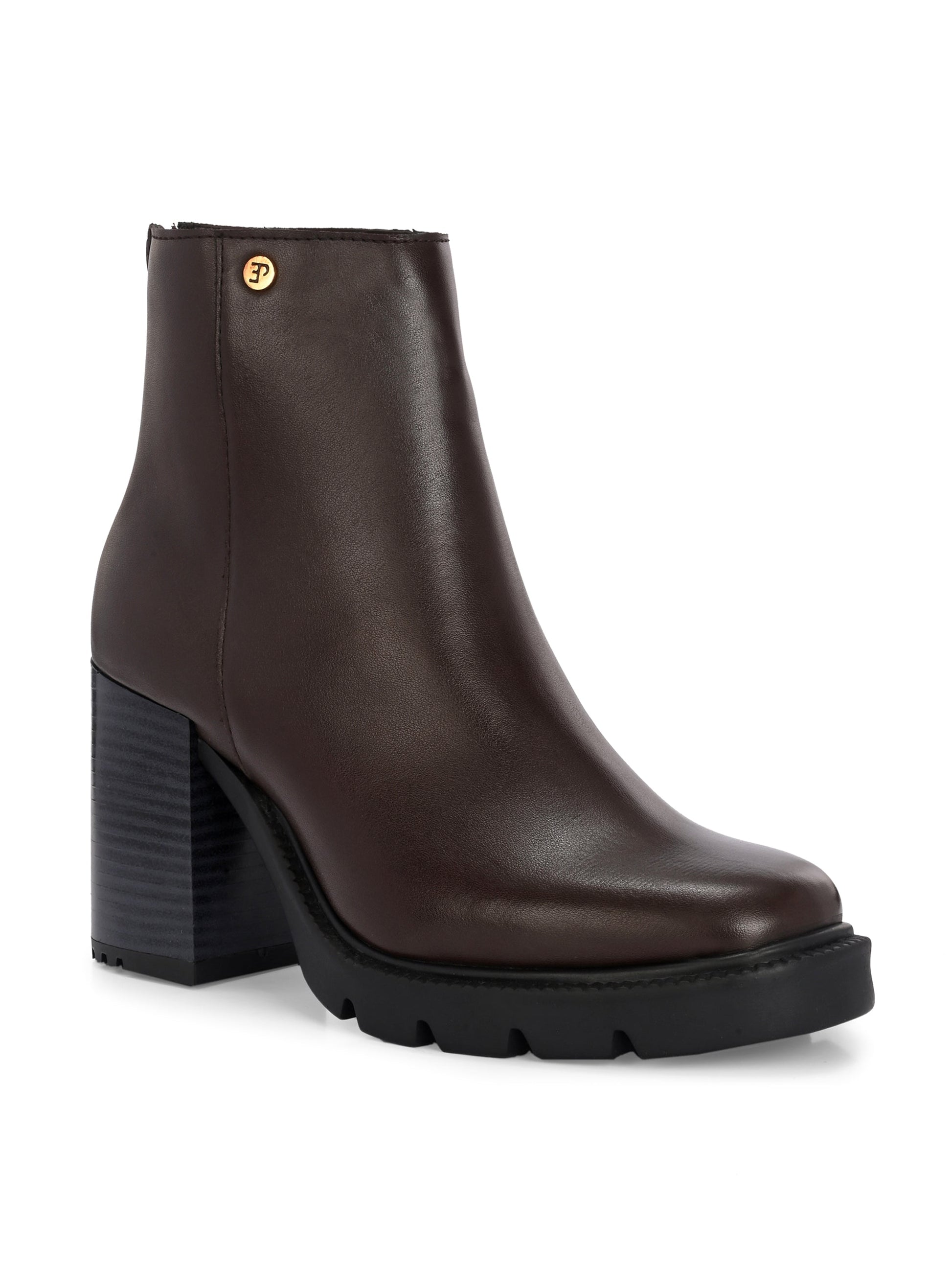 EL PASO Women Faux Leather Casual Chelsea Boots-25