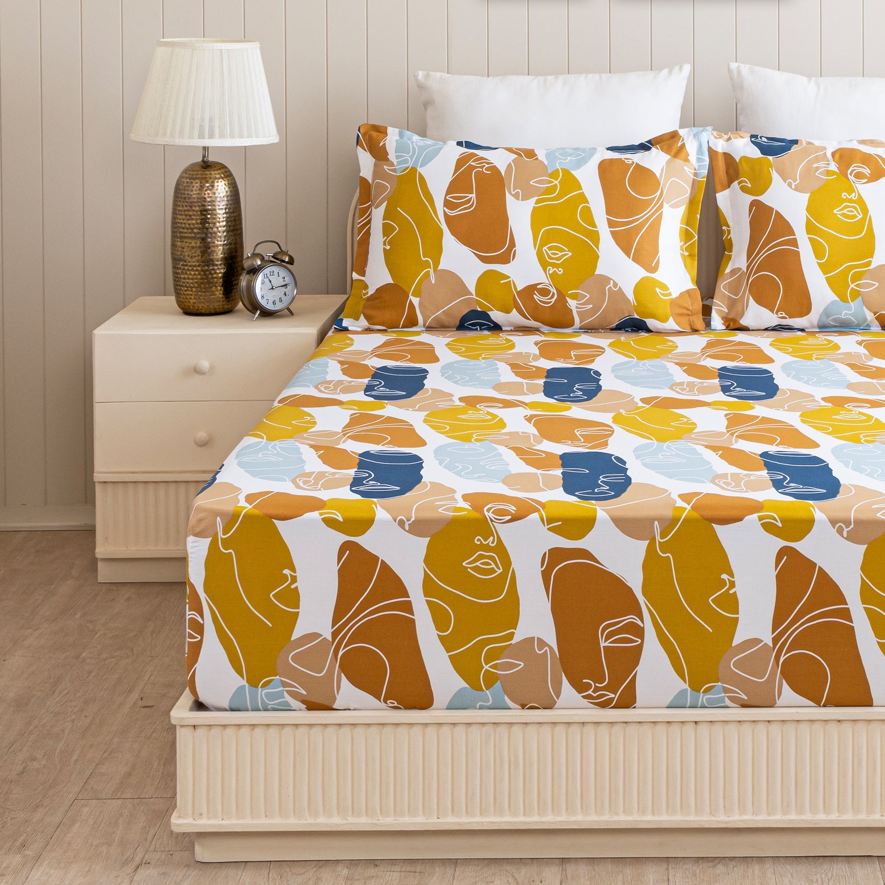 Imprimer Faces of Color - Bedsheet-1