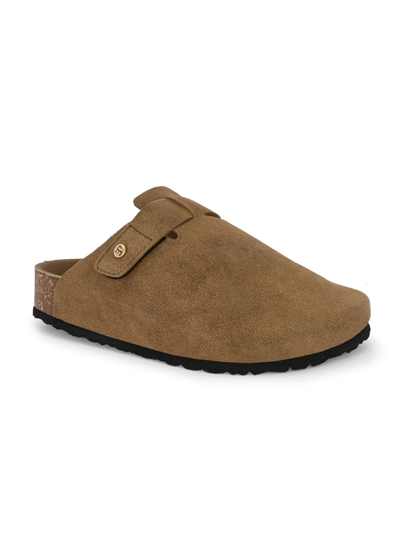 EL PASO Men Faux Leather Casual Slip On Sandals-1