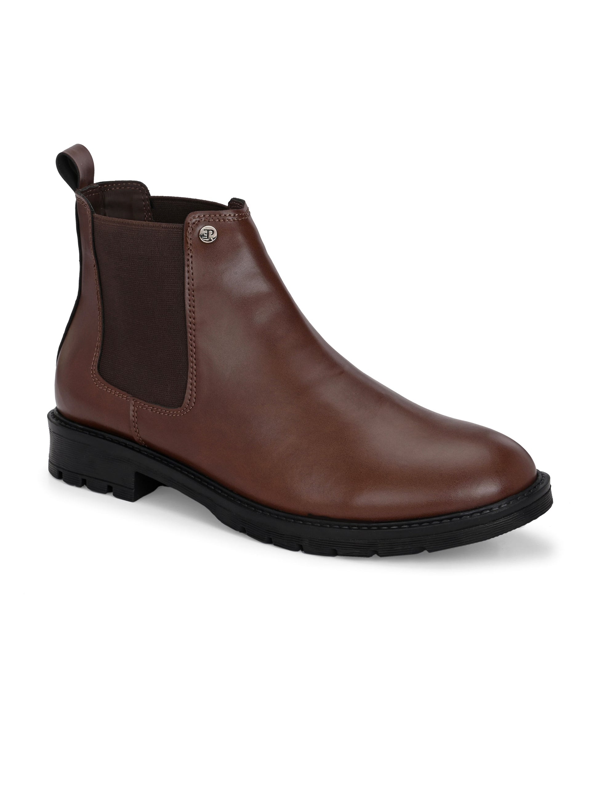 El Paso Men Faux Leather Casual Chelsea Boots-10
