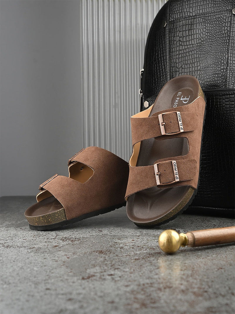 El Paso Men Slip-On Comfort Sandals-21