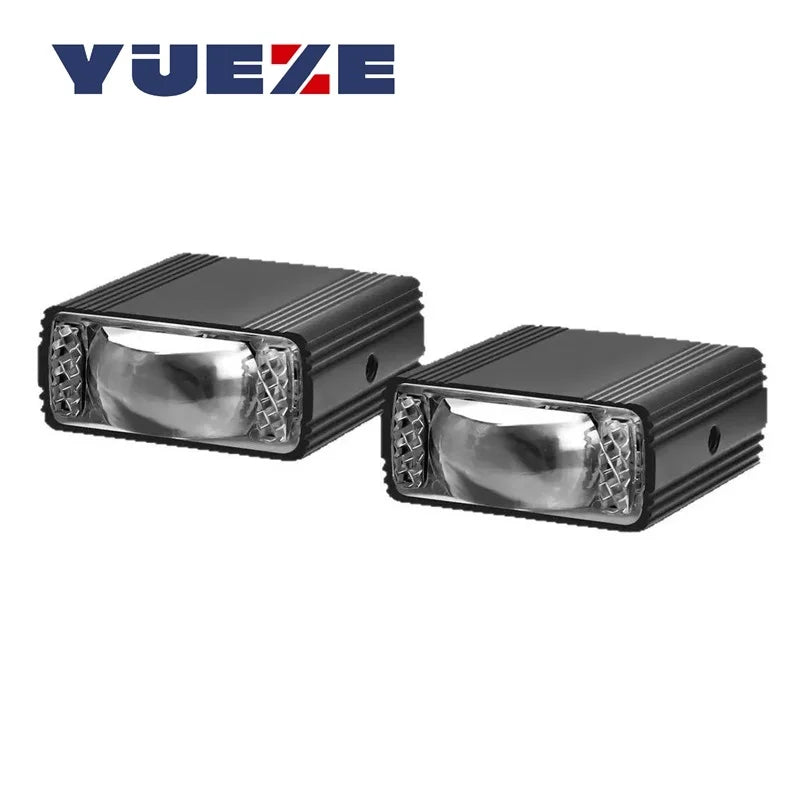 LED Car Grille Spotlight Projector Lens Light DRL 150W 12000LM Super Bright Motorcycle Auxiliary Spotlight 6000K/4500K/3000K 12V