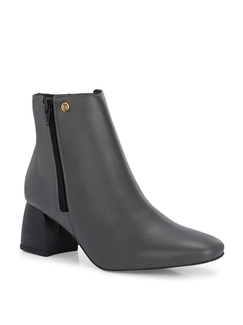 EL PASO Women Suede Faux Leather Casual Chelsea Boots-17
