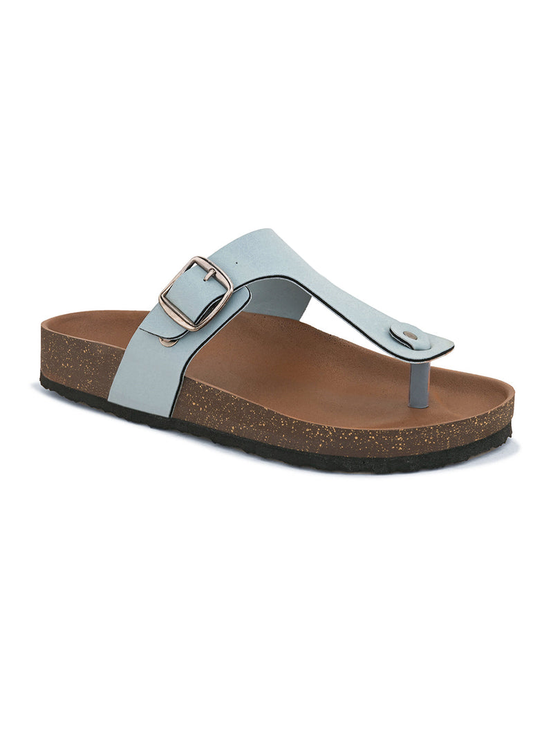 Women Synthetic Open Toe Flats-19
