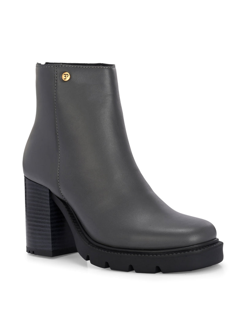 EL PASO Women Faux Leather Casual Chelsea Boots-41