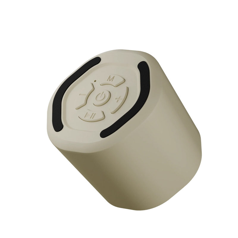 HAMMER Drop Go Portable Bluetooth Speaker | 5W RMS Output | Up to 32H Playtime | Beige-3