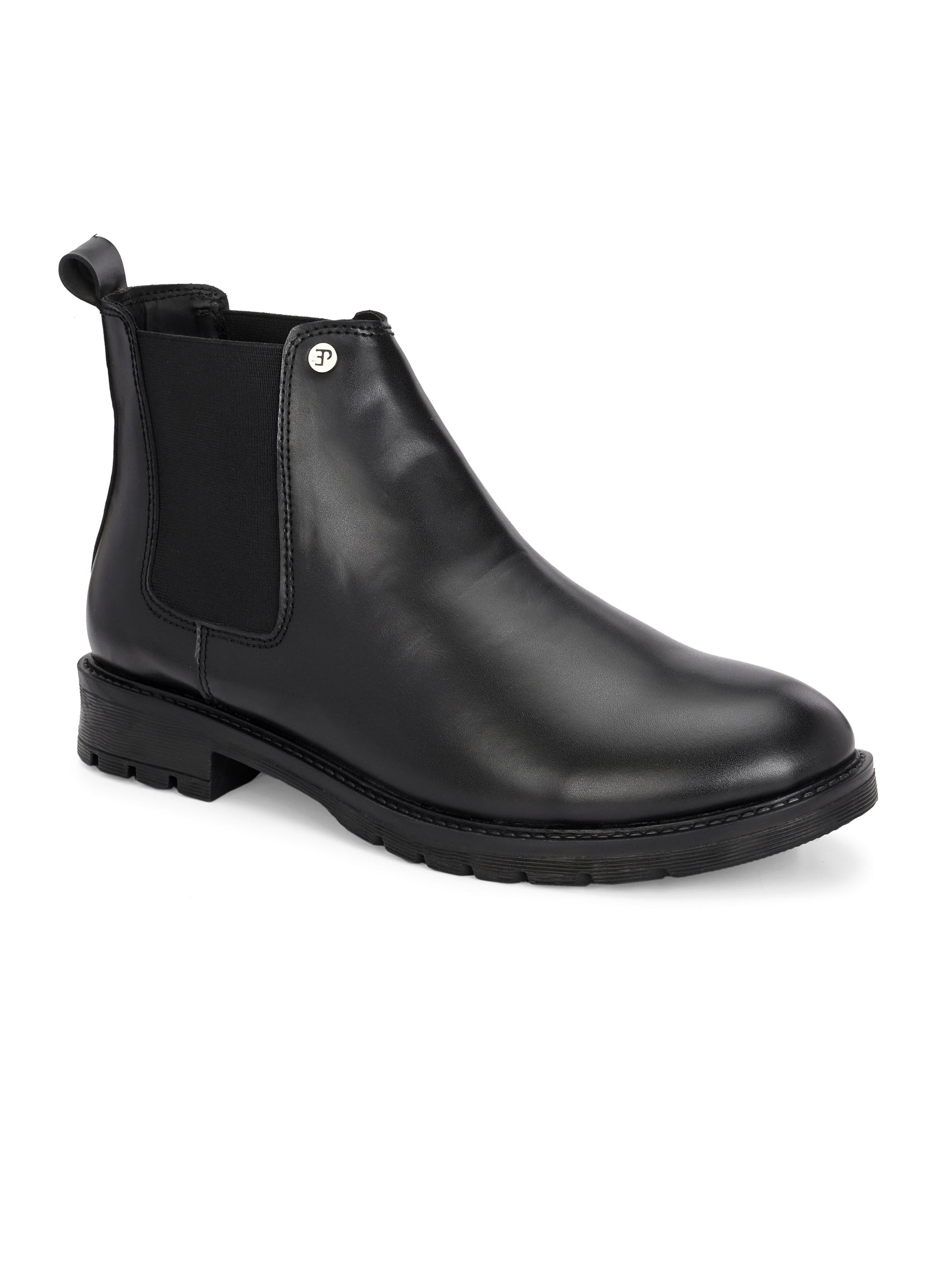 El Paso Men Faux Leather Casual Chelsea Boots-1