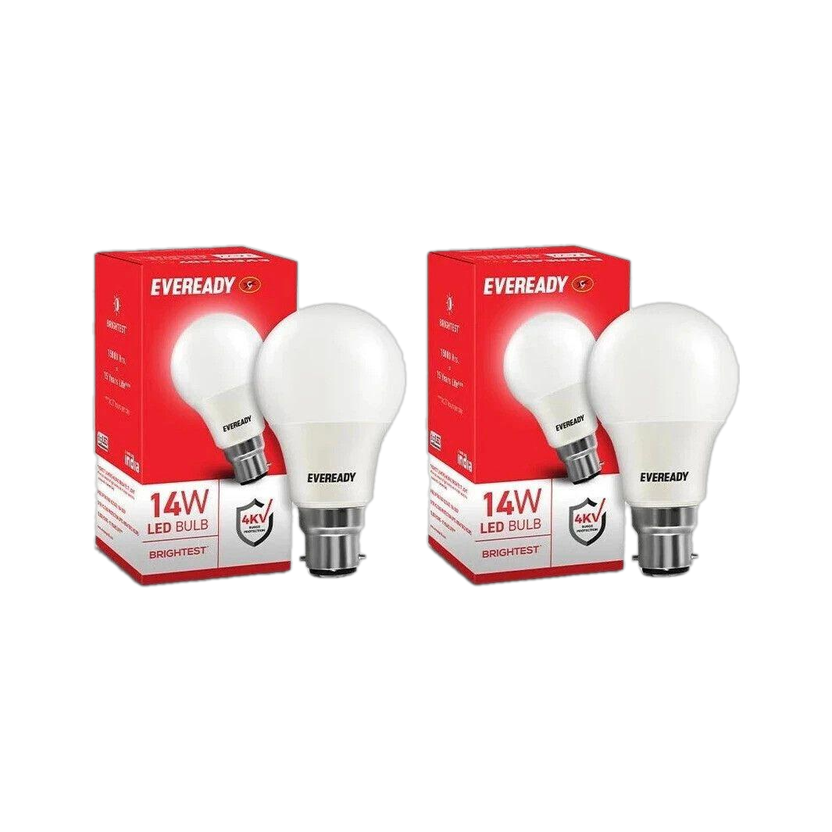 EVEREADY 14 W Basic Round B22 LED Bulb