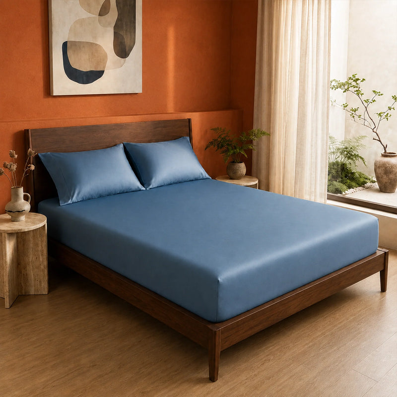 Organic Bamboo Fitted Sheet – Soft, Cool & Breathable-3